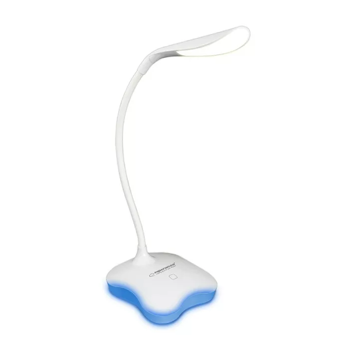 Esperanza Lampka led biurkowa mimosa biała