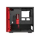 NZXT Obudowa H210 z oknem, Czarno-czerwona