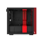 NZXT Obudowa H210 z oknem, Czarno-czerwona