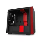 NZXT Obudowa H210 z oknem, Czarno-czerwona