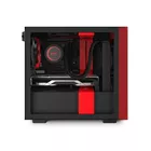 NZXT Obudowa H210 z oknem, Czarno-czerwona