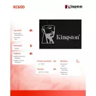 Kingston Dysk SSD KC600 SERIES 256GB SATA3 2.5' 550/500 MB/s