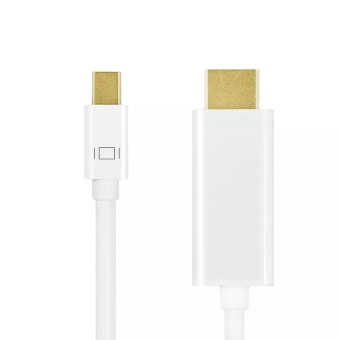 LogiLink Kabel mini DisplayPort do HDMI,4K, 5m Biały
