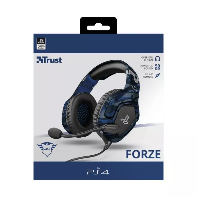 Trust Słuchawki gamingowe GXT 488 FORZE-B PS4