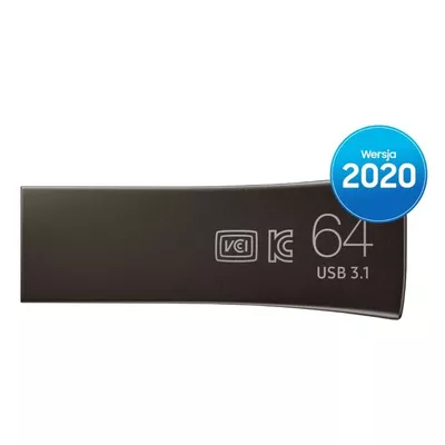 Samsung Pendrive BAR Plus USB3.1  64 GB Titan Gray