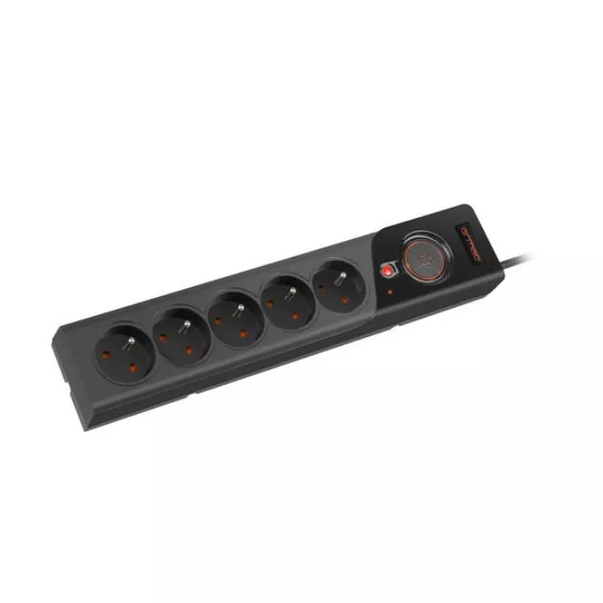 Armac Listwa zasilająca Z5 3m 5x230V 10A  Z5/30/CZ czarna
