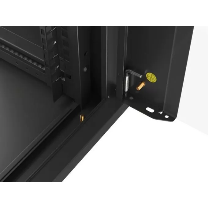 Lanberg Szafa instalacyjna RACK wisząca 19 cali 9U 570X450 CZARNA SZYBKI MONTAŻ