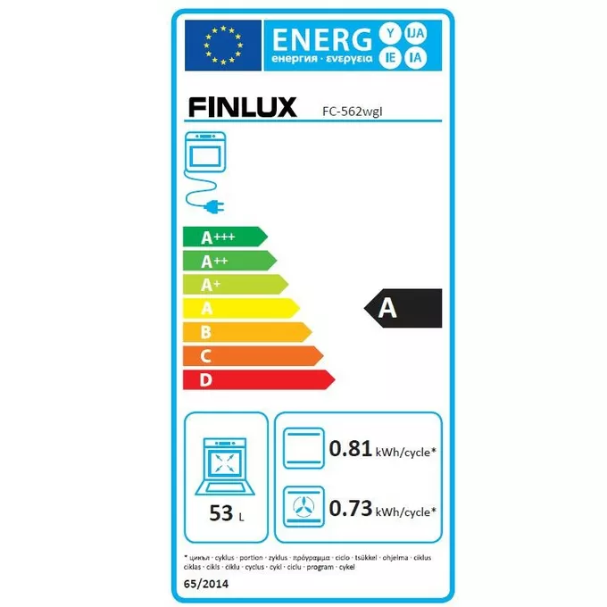 Finlux Kuchnia gazowo-elektryczna FC-562WGI