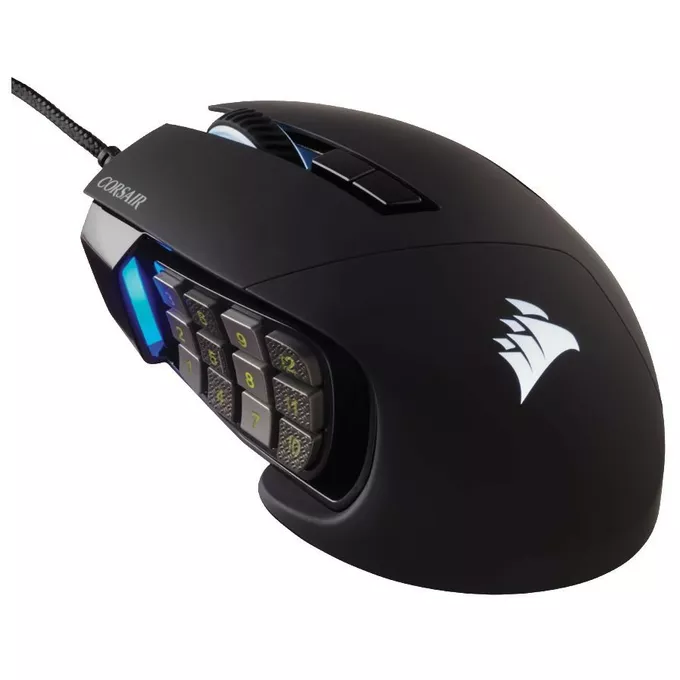 Corsair Mysz Scimitar Elite RGB 18000 DPI Black