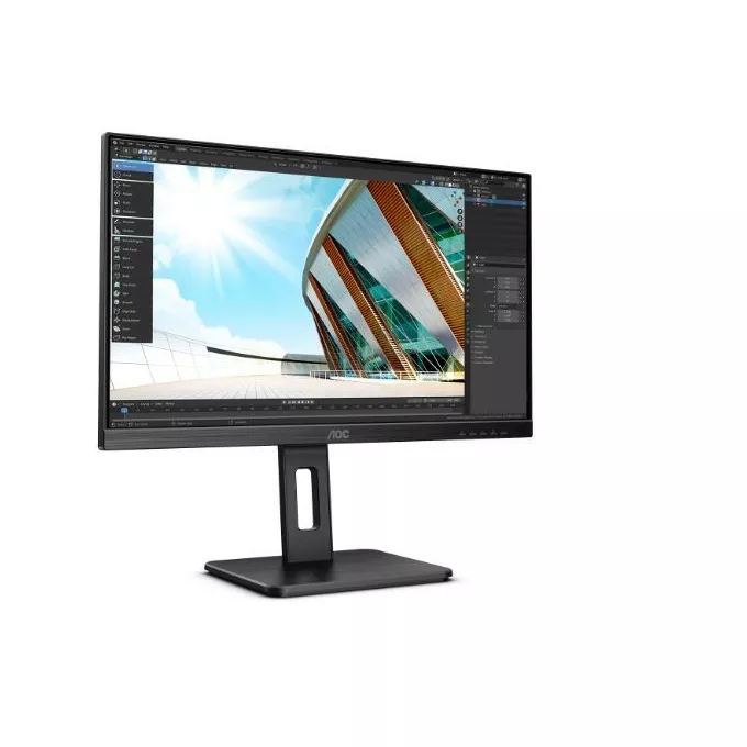 AOC Monitor Q24P2Q 23.8 IPS HDMI DP USB Pivot