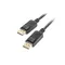 Lanberg Kabel DisplayPort M/M 20 PIN V1.2 0.5M 4K czarny