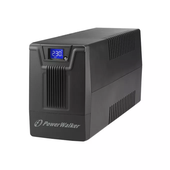 PowerWalker Zasilacz awaryjny UPS POWERWALKER LINE-INTERACTIVE 600VA SCL 2XSCHUKO 230V, RJ11/ 45 IN/OUT, USB, LCD