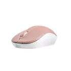 Natec Mysz bezprzewodowa Toucan różowo-biała