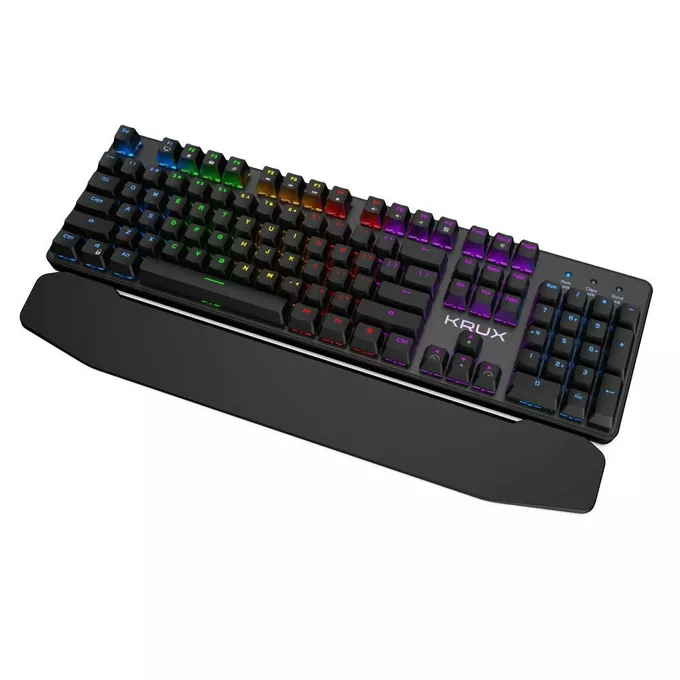 Krux Klawiatura gamingowa - Meteor RGB Outemu Brown