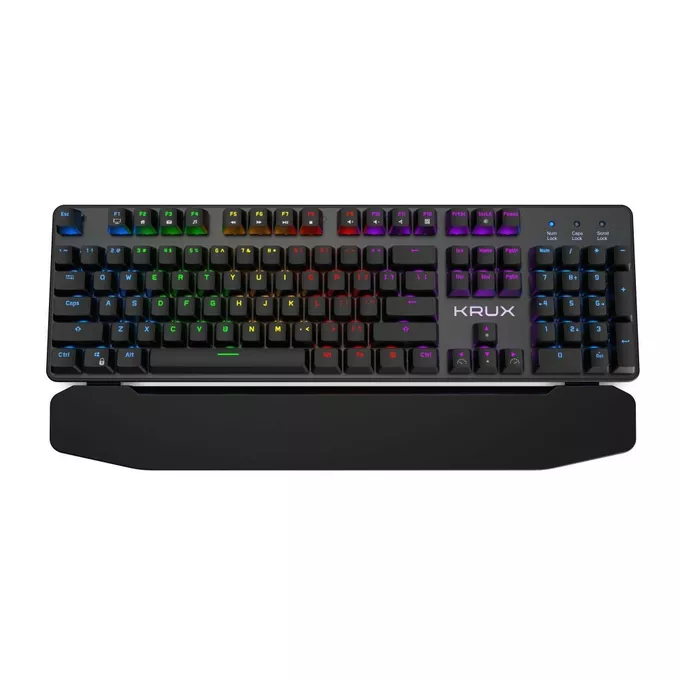 Krux Klawiatura gamingowa - Meteor RGB Outemu Brown