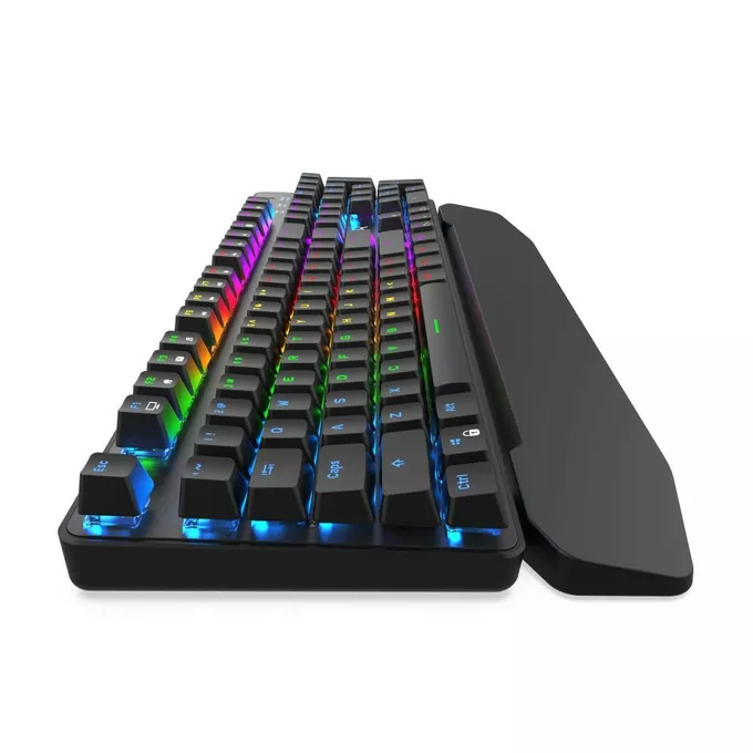 Krux Klawiatura gamingowa - Meteor RGB Outemu Brown