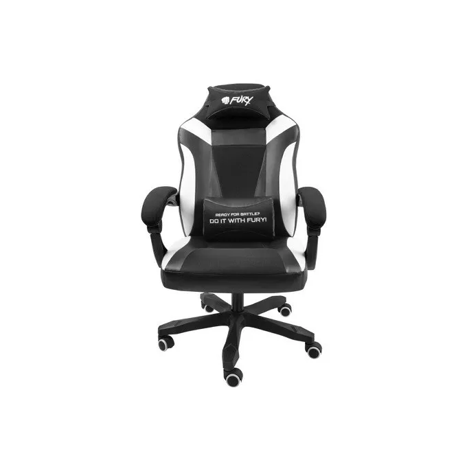 Fury Fotel dla graczy Avenger M+ Czarno-biały