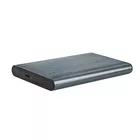 Gembird Obudowa zewnętrzna 2.5 cala USB 3.1 Szara