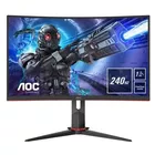 AOC Monitor C32G2ZE/BK 31.5 cala VA Curved 240Hz HDMIx2 DP