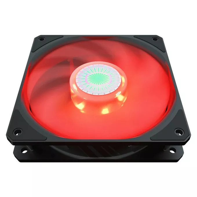 Cooler Master Wentylator do zasilacza/obudowy SickleFlow 120 LED Czerwony