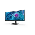 Philips Monitor 346E2CUAE 34 cale VA Curved HDMI, DP, USB-C Głośniki, Regulowana wysokość