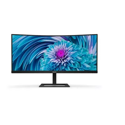 Philips Monitor 346E2CUAE 34 cale VA Curved HDMI, DP, USB-C Głośniki, Regulowana wysokość