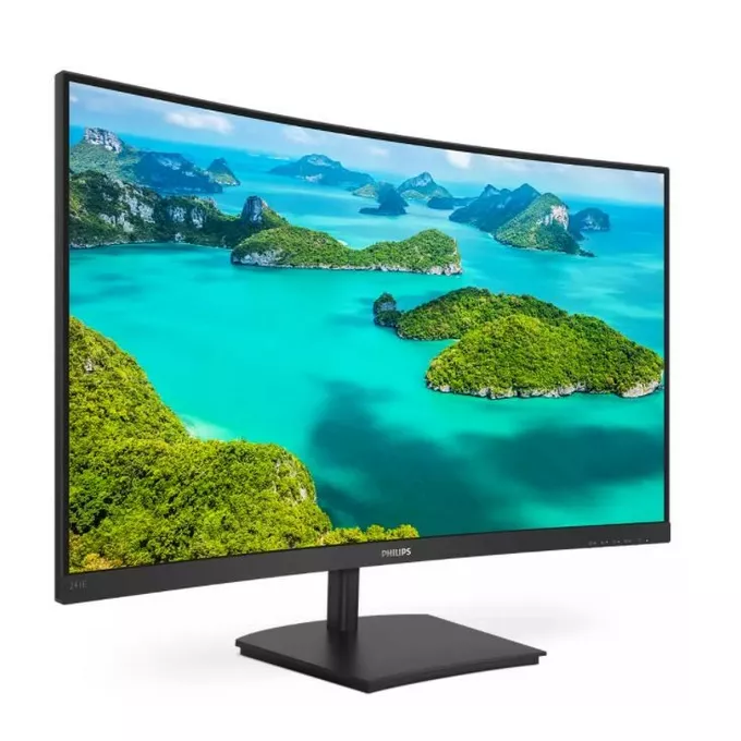Philips Monitor 241E1SC 23.6 cala Curved VA HDMI Freesync