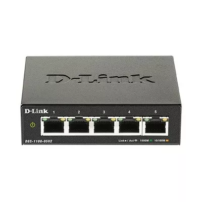 D-Link Przełącznik SMART DGS-1100-05V2 5xGE