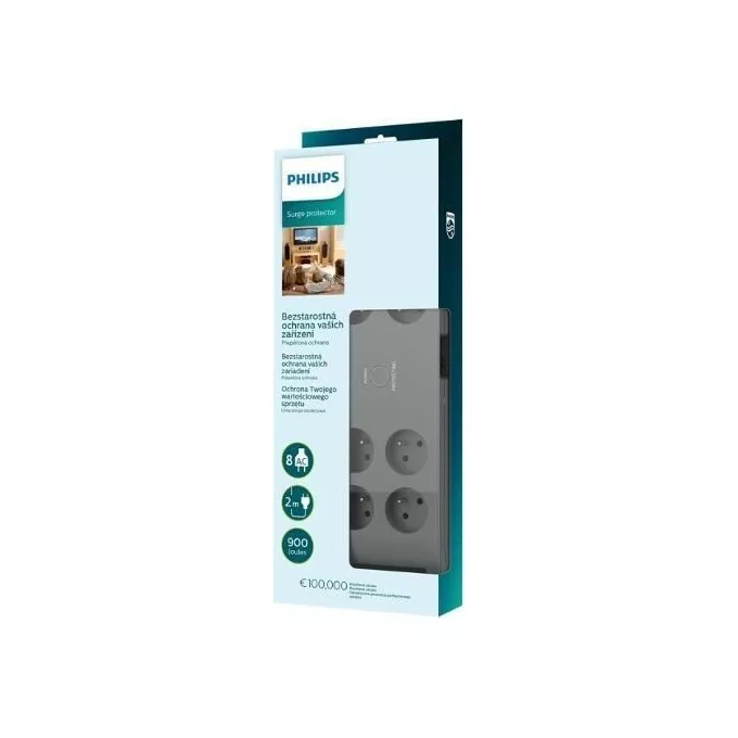 Philips Listwa przeciwprzepięciowa SPN3180A/60