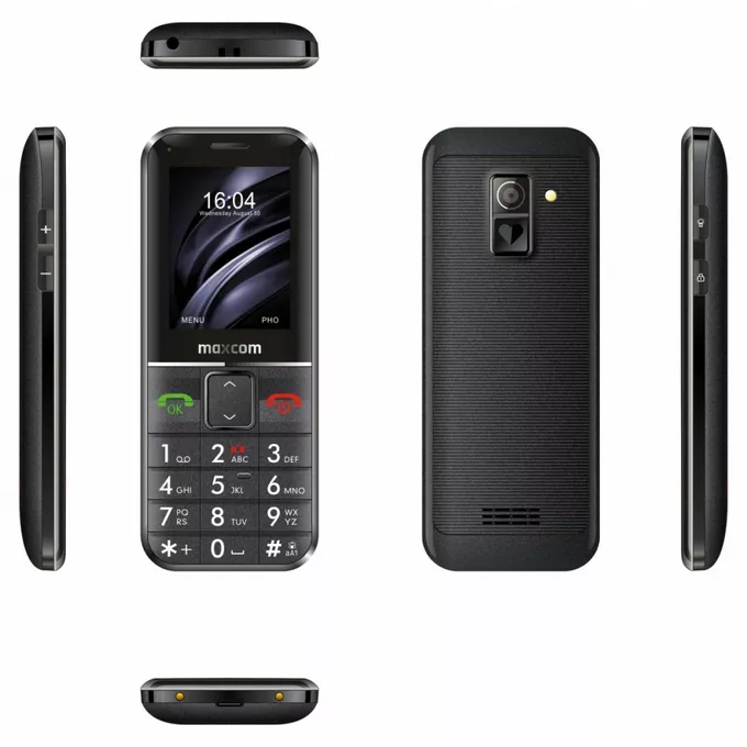 Maxcom Telefon MM 735BB Comfort + opaska SOS