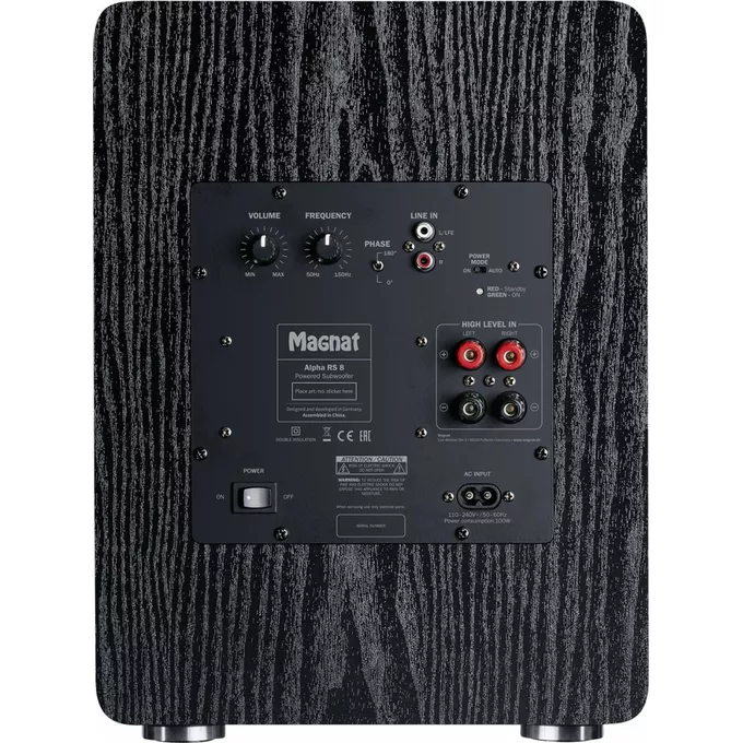Magnat Subwoofer Alpha RS 8 czarny