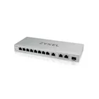 Zyxel Przełącznik zarządzalny XGS1250-12, 12-Port Gigabit webmanaged Switch with 8 port       1G + 3-Port MultiGig 1/2.5/5/10G + 1-Port SFP+ XGS1250-12-ZZ01