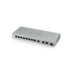 Zyxel Przełącznik zarządzalny XGS1250-12, 12-Port Gigabit webmanaged Switch with 8 port       1G + 3-Port MultiGig 1/2.5/5/10G + 1-Port SFP+ XGS1250-12-ZZ01