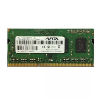 AFOX Pamięć SO-DIMM DDR3 8G 1600Mhz Micron Chip LV 1,35V