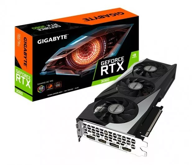 Gigabyte Karta graficzna GeForce RTX 3060 Gaming OC 2.0 12GB GDDR6