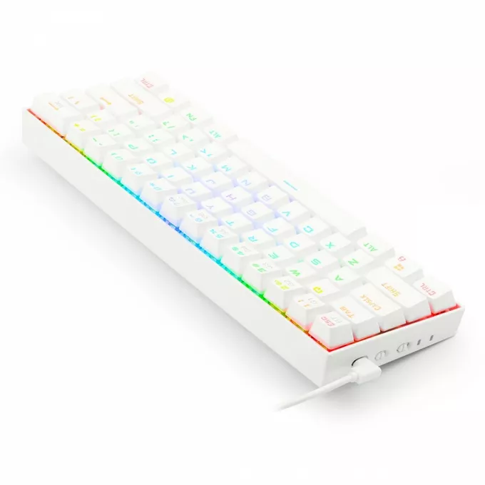 Redragon Klawiatura gamingowa - K530 Draconic Biała