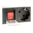 Gembird Listwa zasilająca rack 8 x German Socket 3M