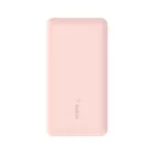 Belkin PowerBank 10 000mAh USB A i C 15W różowe złoto