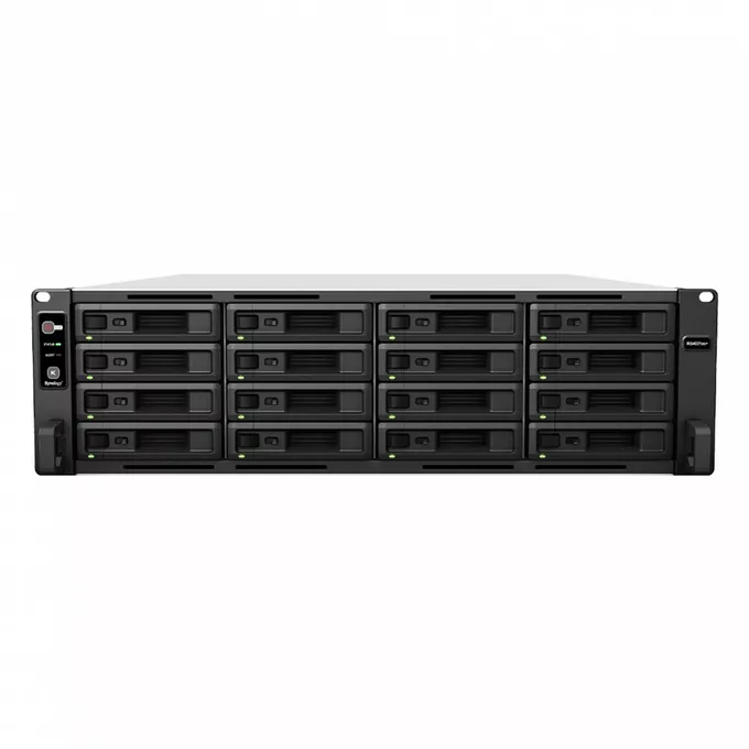 Synology Serwer NAS RS4021xs+ 16x0HDD 16GB Xeon D-1541 4x1GbE 2x10GbE 3U 2xPCI-E