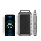 Xtorm Powerbank solarny Fuel Series 2xUSB USB-C 10000mAh 20W Szary