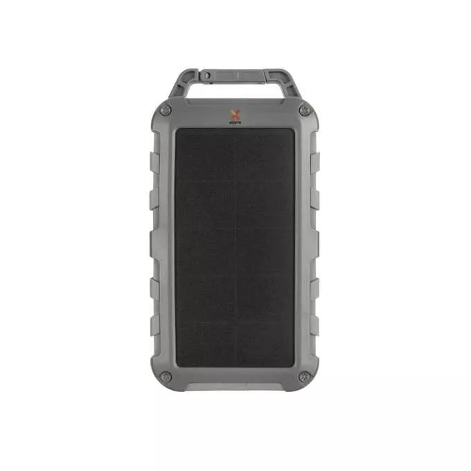 Xtorm Powerbank solarny Fuel Series 2xUSB USB-C 10000mAh 20W Szary