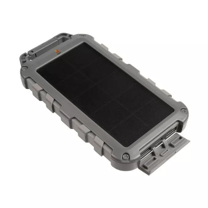 Xtorm Powerbank solarny Fuel Series 2xUSB USB-C 10000mAh 20W Szary