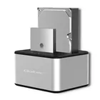 Qoltec Stacja dokująca dysków 2xHDD/SSD | 2.5&quot;/3.5&quot; SATA | USB 3.0 |    Klonowanie