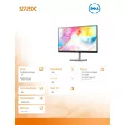 Dell Monitor S2722DC 27 cali LED 2560x1440/HDMI/USBC/3Y