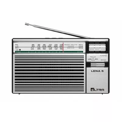 Eltra Radio LENA 5 USB Srebrne