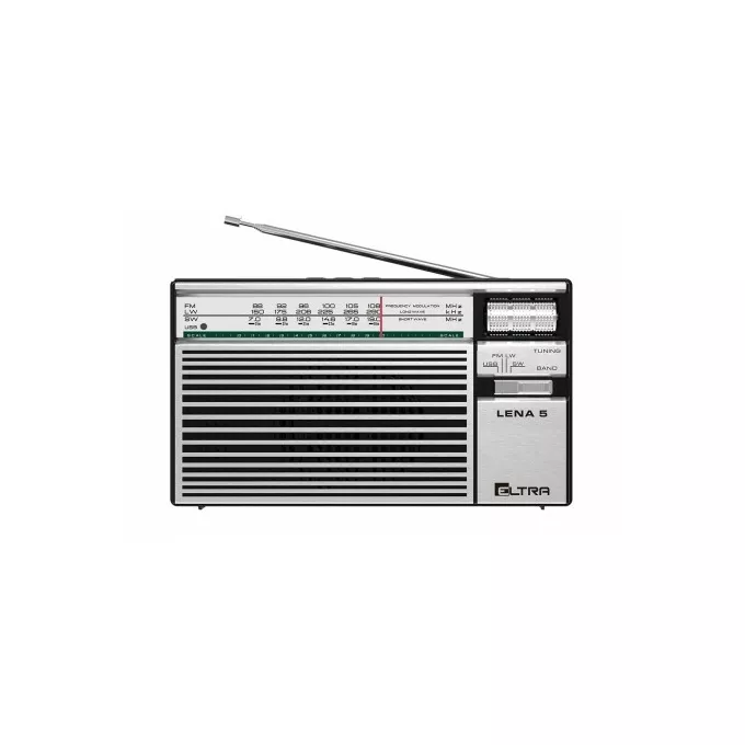 Eltra Radio LENA 5 USB Srebrne