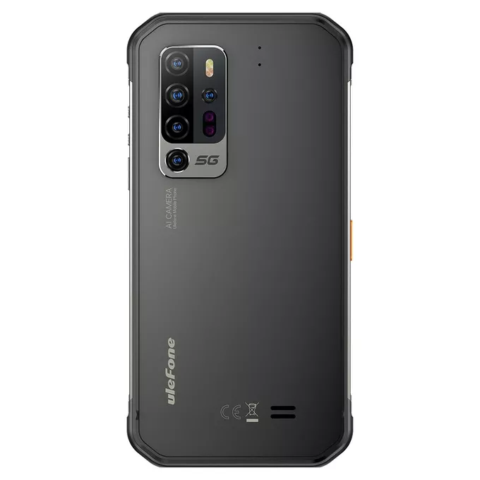 ULEFONE Smartfon Armor 11 5G 8/256GB IP68/IP69K 5200mAh DualSIM Aparat Noktowizyjny Czarny
