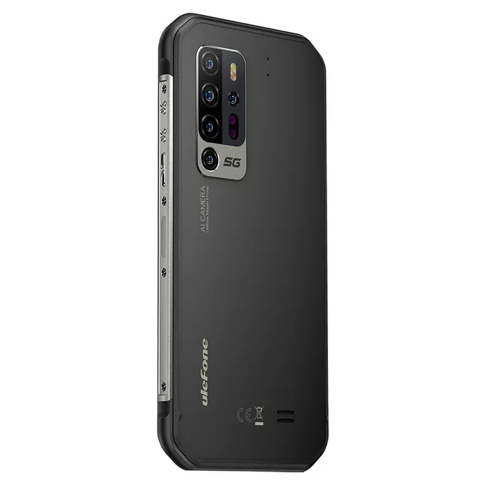 ULEFONE Smartfon Armor 11 5G 8/256GB IP68/IP69K 5200mAh DualSIM Aparat Noktowizyjny Czarny