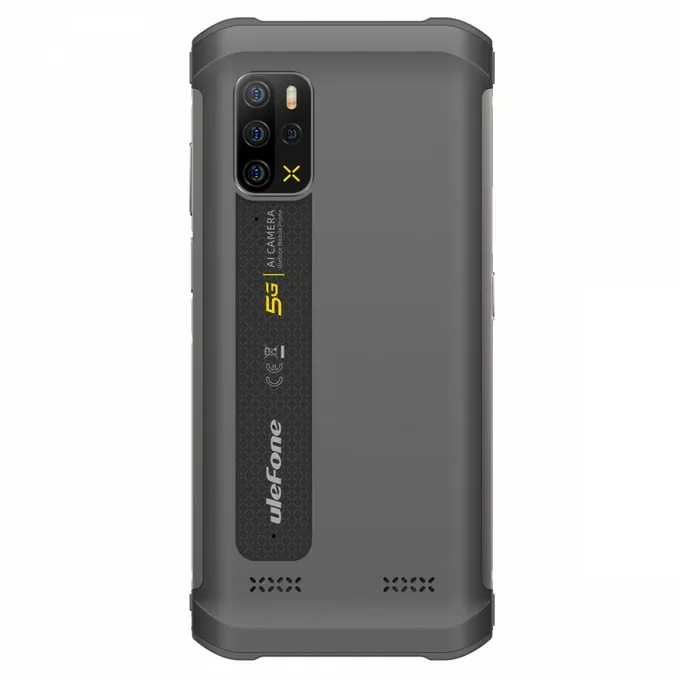 ULEFONE Smartfon Armor 12 5G 8/128GB IP68/IP69K 5180mAh DualSIM Szaro-pomarańczowy