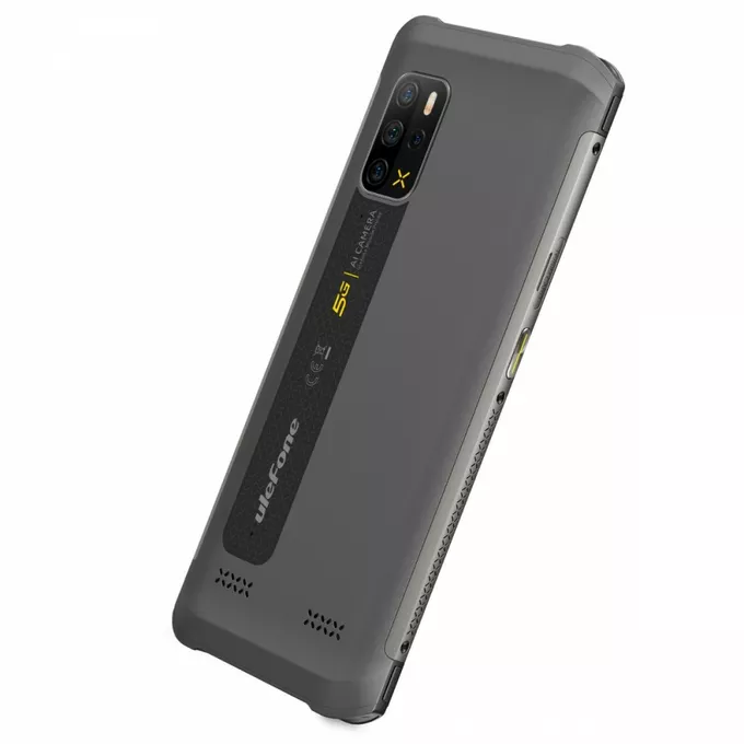 ULEFONE Smartfon Armor 12 5G 8/128GB IP68/IP69K 5180mAh DualSIM Szaro-pomarańczowy